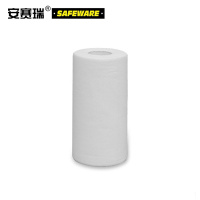 安赛瑞 SAFEWARE 10494 可撕无纺布免洗抹布（6卷装）白色50张/卷 单片20×30cm