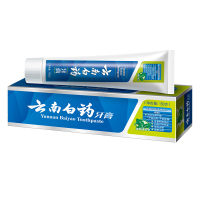 云南白药 牙膏 薄荷持久修护亮白 长效清新缓解异味 薄荷清爽型 150g