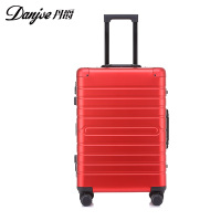 丹爵(DANJUE)航空系全铝镁合金商务休闲两用拉杆箱D41-24寸红色