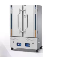 MiKA单门蒸饭柜MJ-KZ10 10盘/380V/9kW 工程B款智能型 400*600型蒸盘