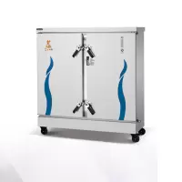 MiKA单门蒸饭柜MJ-KZ6 6盘/6~9kW/220~380V 工程A款 400*600型蒸盘
