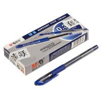 晨光(M&G)AGP63201蓝色中性笔 全针管签字笔 水晶系列水笔0.38mm 12支/盒