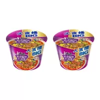 康师傅大食桶方便面单桶(口味随机)*3桶