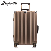 丹爵(DANJUE)万向轮拉杆箱TSA海关密码锁防摔静音耐磨D38-20寸钛金色
