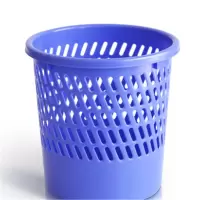 得力(deli) 耐用圆纸篓/清洁桶/智能垃圾桶 小号(φ260mm) 9553