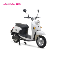 爱玛(AIMA)大迪欧 豪华电动轻便摩托车 珍珠白(B2B团购链接)