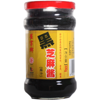崔字牌黑芝麻酱纯黑芝麻酱300g火锅调料蘸料麻汁无添加剂