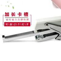 得力订书机手握式订书机0329弹出式订书机 5只装