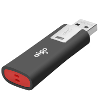 爱国者(aigo) 32GB USB2.0 U盘 L8202写保护 黑色 防病毒入侵 防误删 2个装