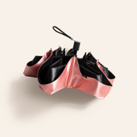 蕉下BANANAUNDER 胶囊系列-丝影限定系列-五折伞缎带粉