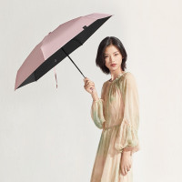 蕉下BANANAUNDER 胶囊系列-樱花限定-五折伞慕斯粉