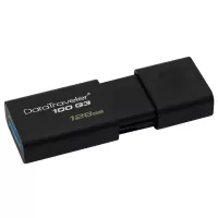 金士顿(KINGSTON)128G USB3.0 U盘(DT100G3)