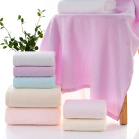 洁丽雅(grace) 毛巾超市 毛巾 纯棉加厚 亲肤柔软 素色缎裆洗脸 毛巾70cm*32cm/条 粉色 单条价格