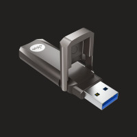 爱国者(aigo) 64GB USB3.1 固态U盘 U391 金属U盘 读速420MB/s 写380MB/s