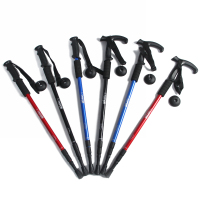 狼行者户外登山杖徒步登山T型手杖直柄登山杖直柄 LXZ-5018(颜色随机)