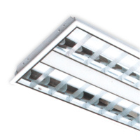 飞利浦 PHILIPS T5 隔栅支架，TBS288 2xTL5-14W HF G2 WH(包装数量 1套)