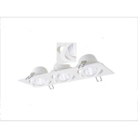 飞利浦 PHILIPS 明皓LED射灯格栅式 GD022B LED5*3 4000K MB SI(包装数量 1套)