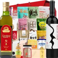 中粮福临门 198型 春节年货员工福利大礼包 3250g+500ml
