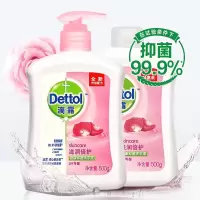 滴露(Dettol)l健康抑菌洗手液滋润倍护500g+500g瓶装 抑菌99.9% 儿童洗手液 10瓶装