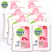 滴露(Dettol) 健康抑菌洗手液滋润倍护 有效抑菌99.9% 500g*6瓶