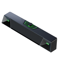 V1音响电脑音响台式家用有源小音箱蓝牙超重低音炮迷你有线长条影响笔记本游戏高音质大喇叭usb带麦克风