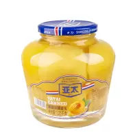 亚太冰糖黄桃罐头 1.25kg