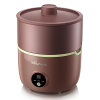 小熊(Bear)豆芽机 多功能家用全自动紫砂陶瓷罐微电脑全自动DYJ-B01C1 褐色