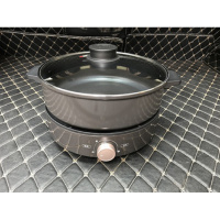 Midea/美的 DH2601电火锅电热火锅 分体式家用多功能电热锅 不粘锅