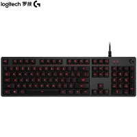 罗技(G)G413机械键盘 有线机械键盘游戏机械键盘 全尺寸背光机械键盘 铝合金机身 吃鸡键盘 黑色