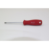 力易得 塑柄中孔花型螺丝批T15*100mm E6083