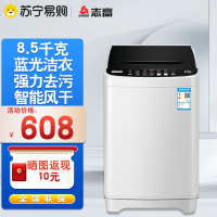 志高(CHIGO)XQB120-8189 8.5KG洗衣机全自动小型家用波轮大容量迷你洗脱一体租房宿舍 蓝光洁衣