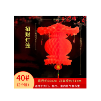多美忆 灯笼30个装新年装饰品春节装饰小灯笼挂饰大红灯笼过年装饰开业乔迁装饰品 招财灯