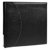 齐心480枚大容量名片册A1612 二段八格 黑色