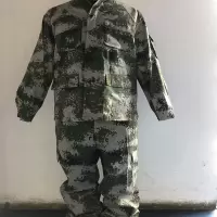 中锐智采 M-XXXL迷彩服套装男女工作服耐磨荒漠春秋装训作服丛林军训服