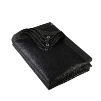 安赛瑞(SAFEWARE)遮阳防晒网 4×5m 黑色 聚乙烯材质 四角包边+铜扣眼