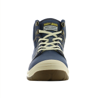 鞍琸宜 DESERT时尚帆布安全鞋 861201 36-47码 海蓝色 防砸防静电防刺穿 双 LN