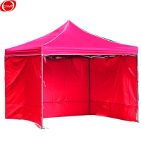 谋福 85573一套户外广告帐篷围布9米加厚红色款单独围布(套)