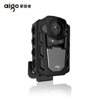 爱国者(aigo) DSJ-R2 执法记录仪 黑色64G 专业版高清红外夜视1080P便携加密激光定位录音录像拍照对讲