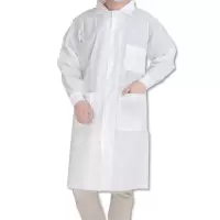 安赛瑞(SAFEWARE)一次性无纺布白大褂(5件装)L 白色