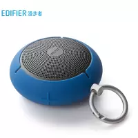 漫步者 M100 迷你型蓝牙音箱 三防户外音箱 便携插卡音响 收款扩音器 蓝色