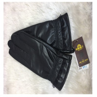 兽王 SHOUWANG 女式真皮手套均码,黑色252 副LN