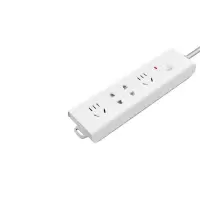 公牛单排防雷插座(2个3位/2个2位/USB口/2500W)H1220/1.8M