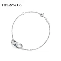 Tiffany & Co蒂芙尼女士新款圆环双环手链925银手链
