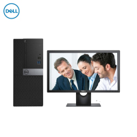 戴尔(DELL)3080MT商用台式机电脑( I3-10100/8G/1T/win10 /21.5显示器)