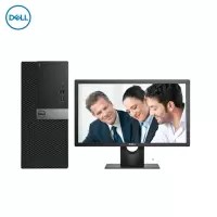 戴尔(DELL)7080MT 商用台式机电脑(I5-10500 8G 1T+128SSD WIN10/21.5显示器)