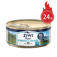 巅峰ZiwiPeak 马鲛鱼羊肉猫罐头-85g*24罐