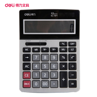 得力(deli) 1520A 计 算器 太阳 能双电 源