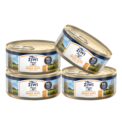 滋益巅峰 Ziwi Peak 鸡肉配方猫罐头-85g*4罐