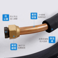 空调铜管连接管通用延长加厚紫铜管1/1.5/2/3匹5P成品批发可定做 4匹/米（加厚