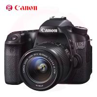 佳能 (Canon)全新 正品 EOS 70D 中端级数码单反相机 70D单反套机+(18-55 STM)镜头